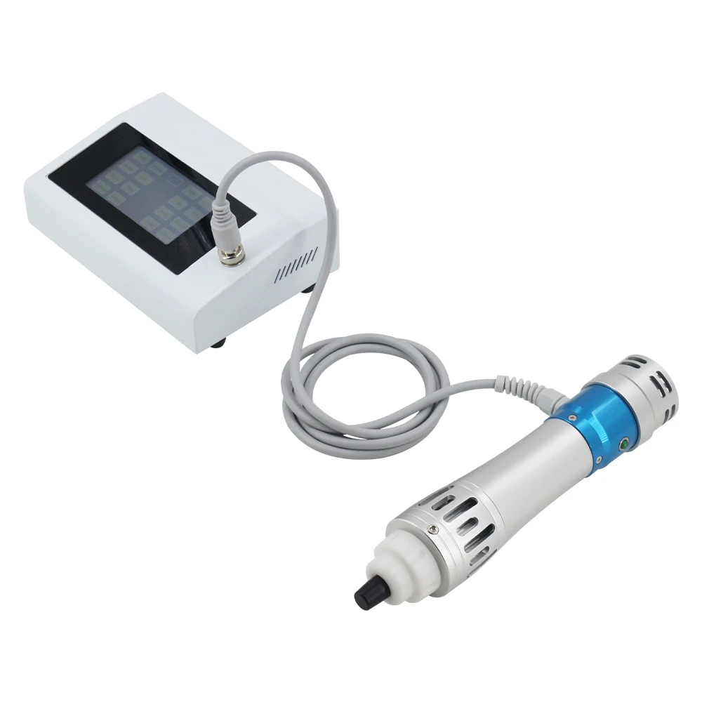 Máquina de terapia de ondas de choque, relajación muscular, instrumento profesional de ondas de choque, tratamiento ED y masajeador corporal para aliviar el dolor, 300MJ