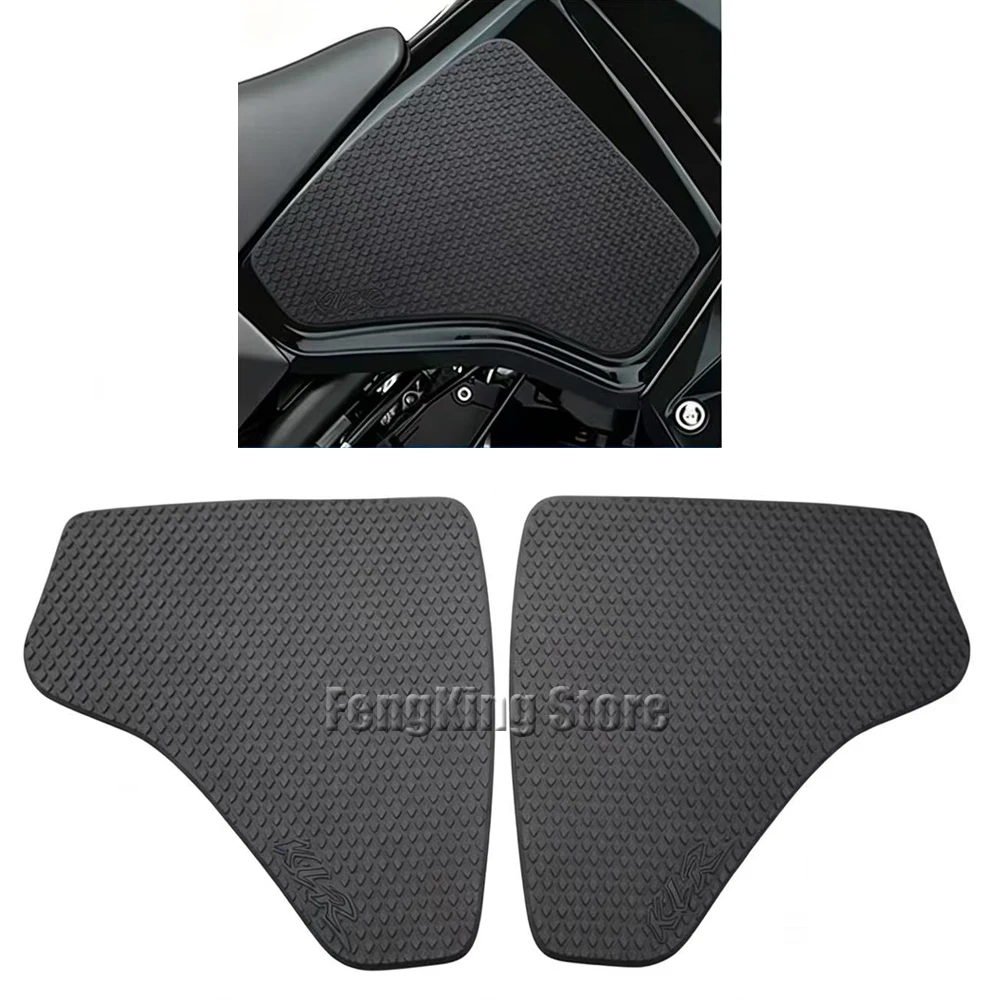 

Motorcycle Accessories Side Fuel Tank pad Tank Pads Protector Stickers Rubber Sticker For KLR 650 KLR650 2025 2026