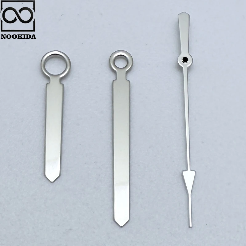 

NOOKIDA New Silver Simple Polished Hands for Japan NH35/NH36/4R/7S Automatic Movement Mechanical Watch Accessories