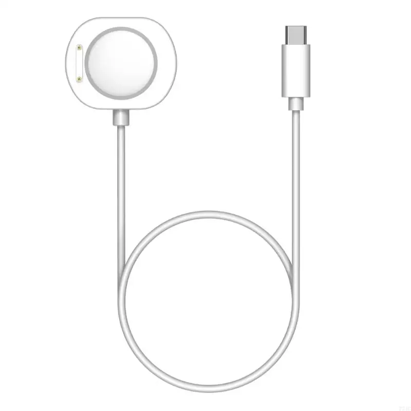 Compact Charging Cable for Smartwatch Easy Storage Fast Efficient Charging Safety 77JC
