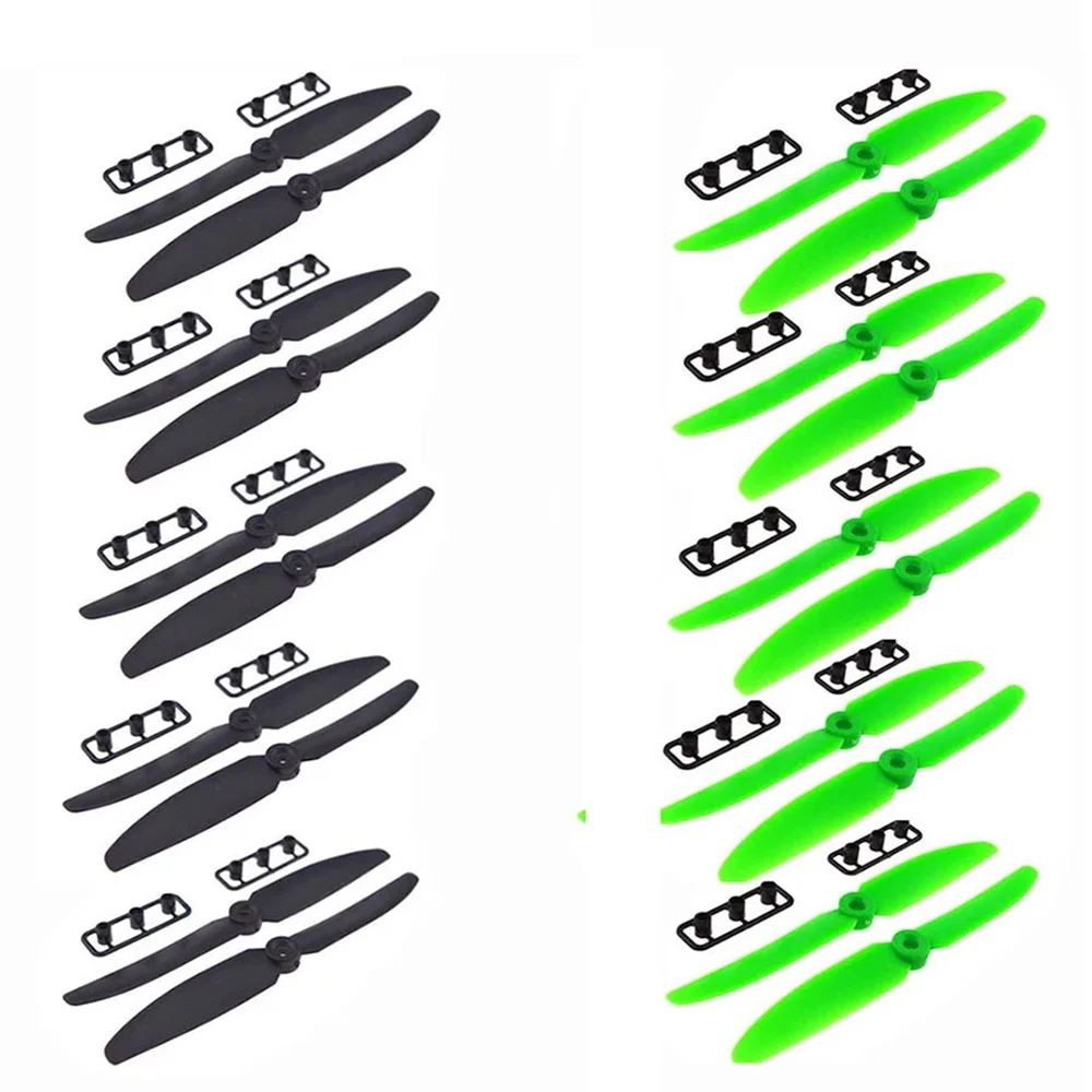 10pcs 5030 Propeller Two Propeller (ABS) Multicopter Helicopter for quadcopter QAV210 250 280  Accessories