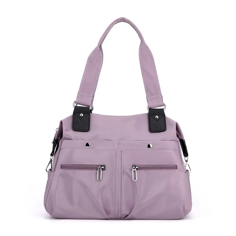 

Новая нейлоновая женская сумка-тоут, модная легкая женская сумка на плечо, высококачественные универсальные сумки через плечо, женские сумки