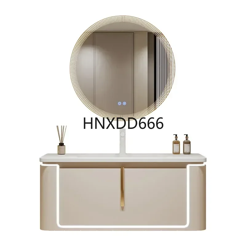 

Роскошный Corian туалетный столик для ванной комнаты с раковиной, туалетный шкафчик для ванной комнаты, умное зеркало, умывальник, туалетный столик, мебель для дома