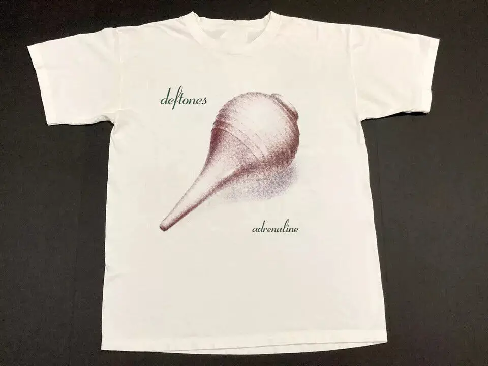 Adrenaline Deftones Short Sleeve White T-Shirt