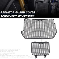 New 2024 For YAMAHA YZF-R1 YZF-R1M YZFR1 YZFR1M 2015-2024 Motorcycle Accessories Radiator Grille Guard Cover Protector Aluminum