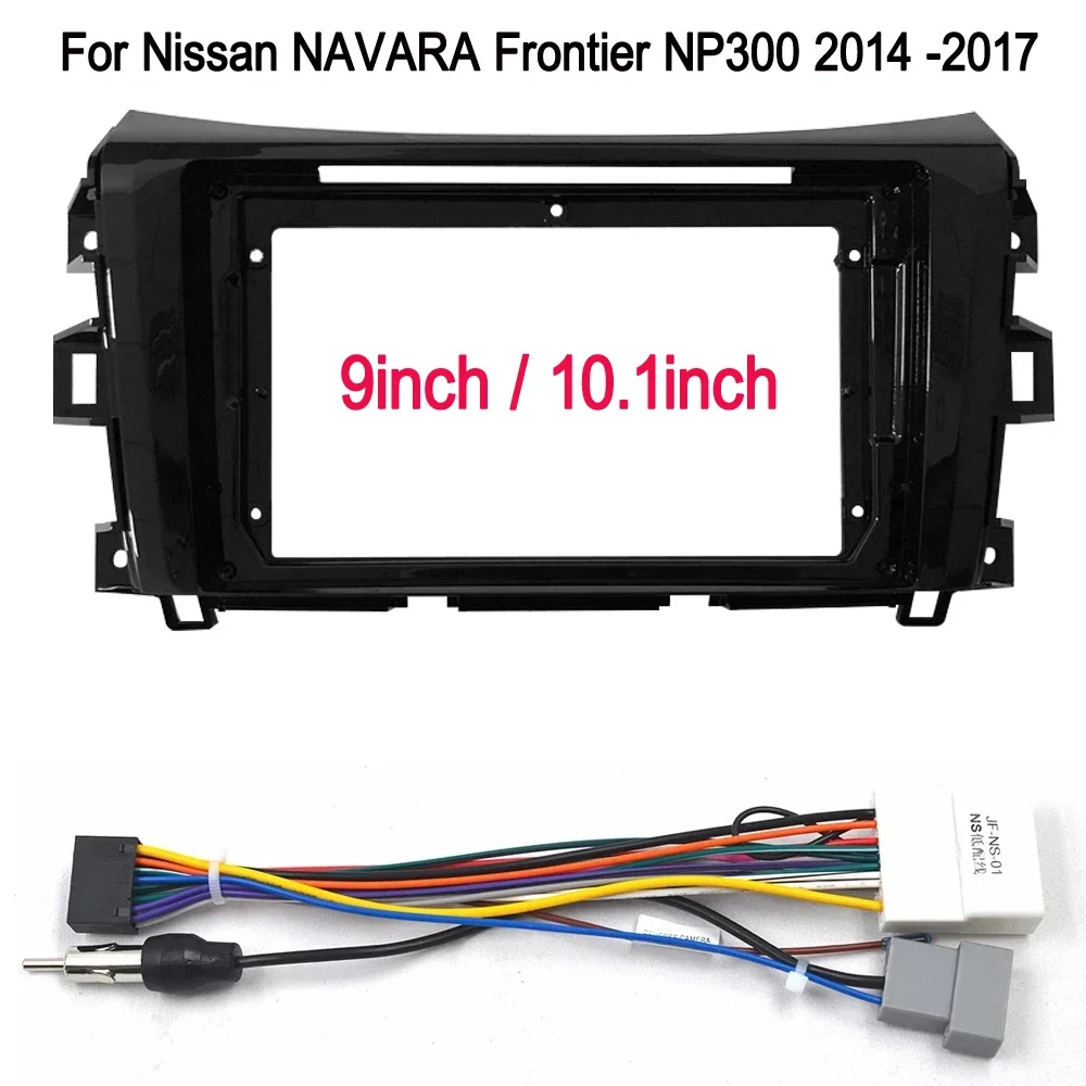 

Рамка автомобильного радио для Nissan Navara NP300 Frontier Audio Android Player Fascia Dash Mount Trim Kit GPS DVD Стерео Панель