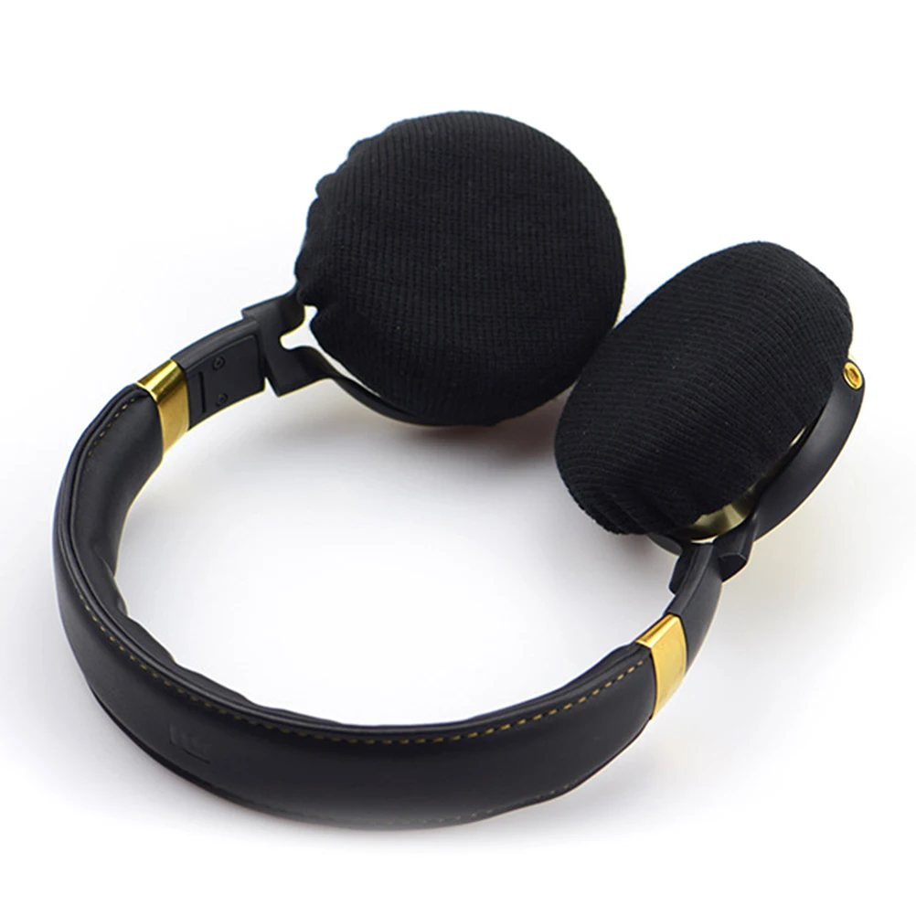 

6pcs Stretchable Headphone Covers Washable Ear Pad Protectors Fit 6-8.5Cm Sweat Dirt Resistant Durable Comfort Over Ear