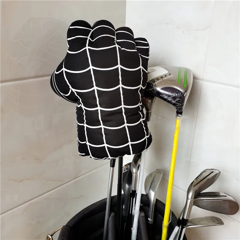 Spider Web The Fist Golf Driver Headcover 460cc Boxing Wood Golf Cover Golf Club Accessories Novelty Great Gift
