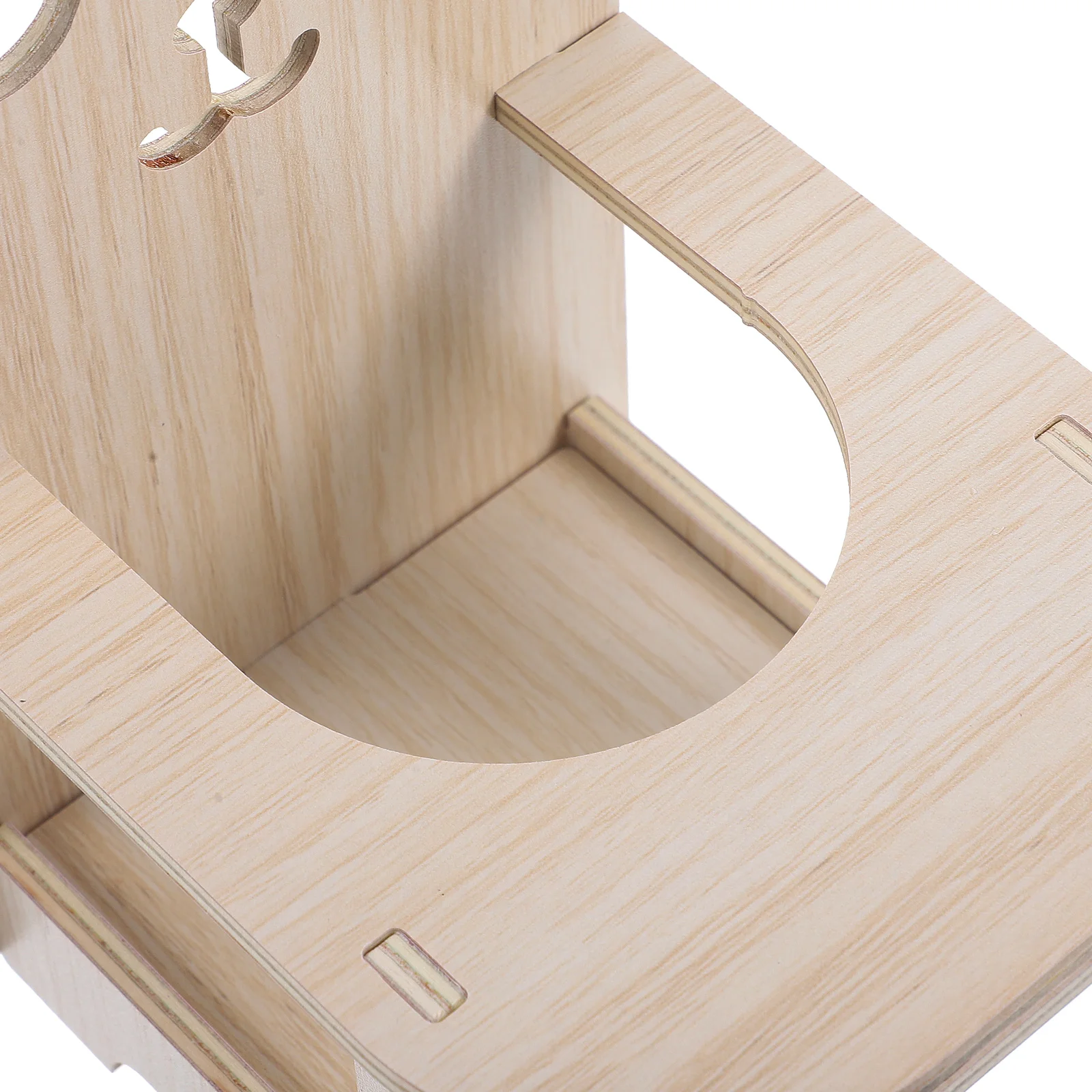 

1 set Hamster Chair Miniature Wooden Pet Nest For Small Animals Cozy Sleeping Feeding Spot Cage Decoration Guinea Pig Chinchilla