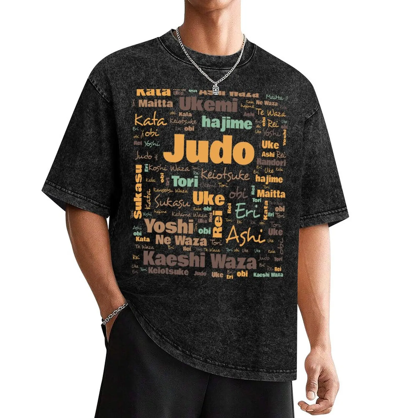 Judo Terminology Commonly Used Judo Terms T-Shirt customs anime tshirt vintage t shirts t shirt men 100℅ cotton