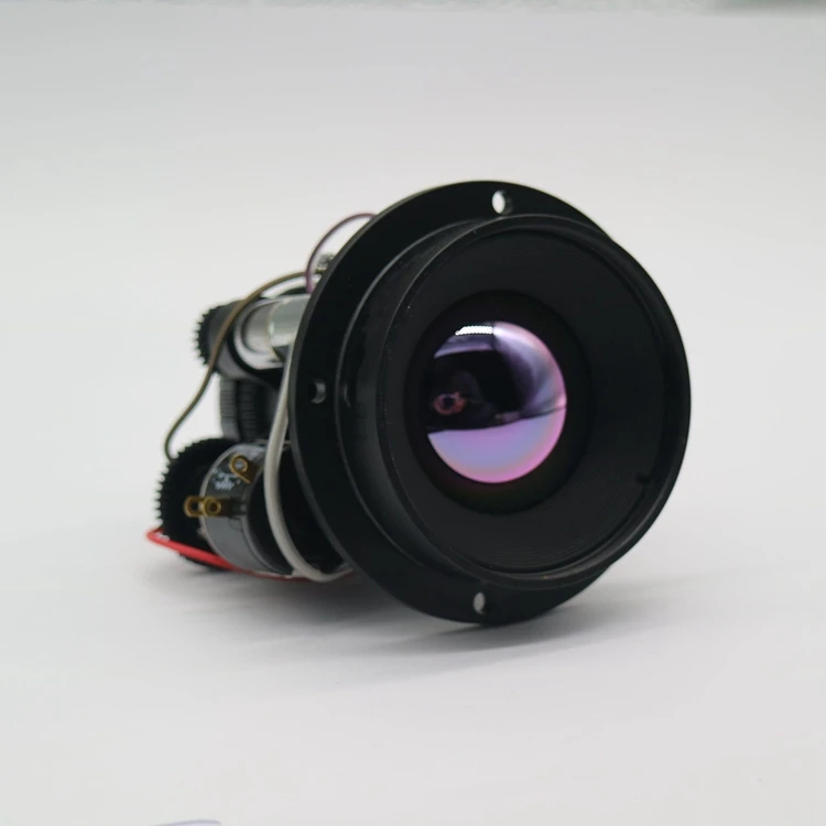 IR Thermal Imaging Lenses LWIR 8-12um IR Lens for Thermal Camera, 7.5mm FL F1.2 Athermal Infrared Lens for 640x512-12um