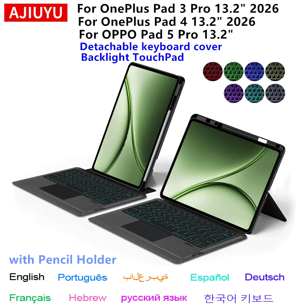 TouchPad Keyboard for OnePlus Pad 3 Pro Case 13.2
