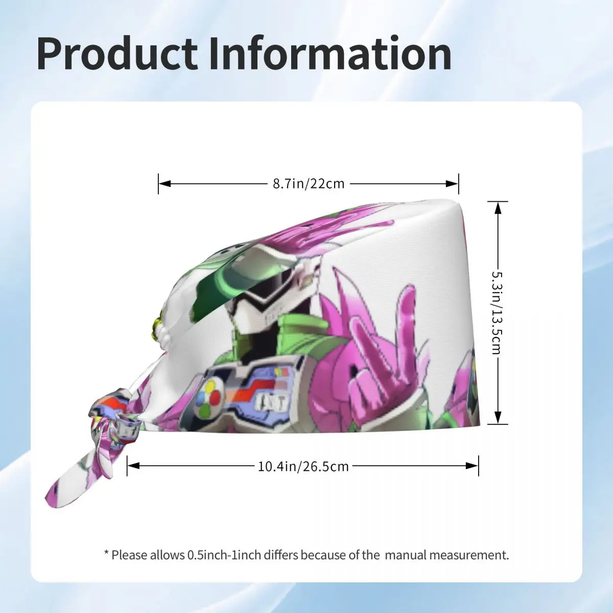 الرسوم المتحركة المخصصة K-Kamenes R-Rideres كول الموظفين الطبية الدعك قبعة النساء الرجال الطبيب التمريض قبعة جراحية فرك قبعات