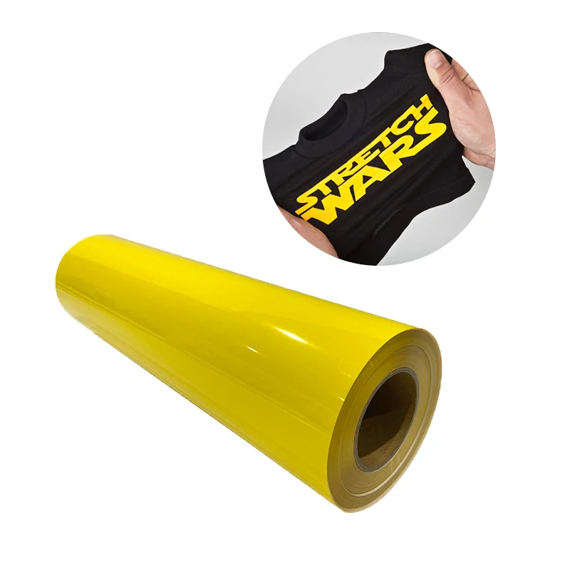 Free Sample Htv Vinyl Rolls 60cm*50m Thermal Press Vinil Textil Pvc Heat Transfer Vinyl for T-shirt Clothing