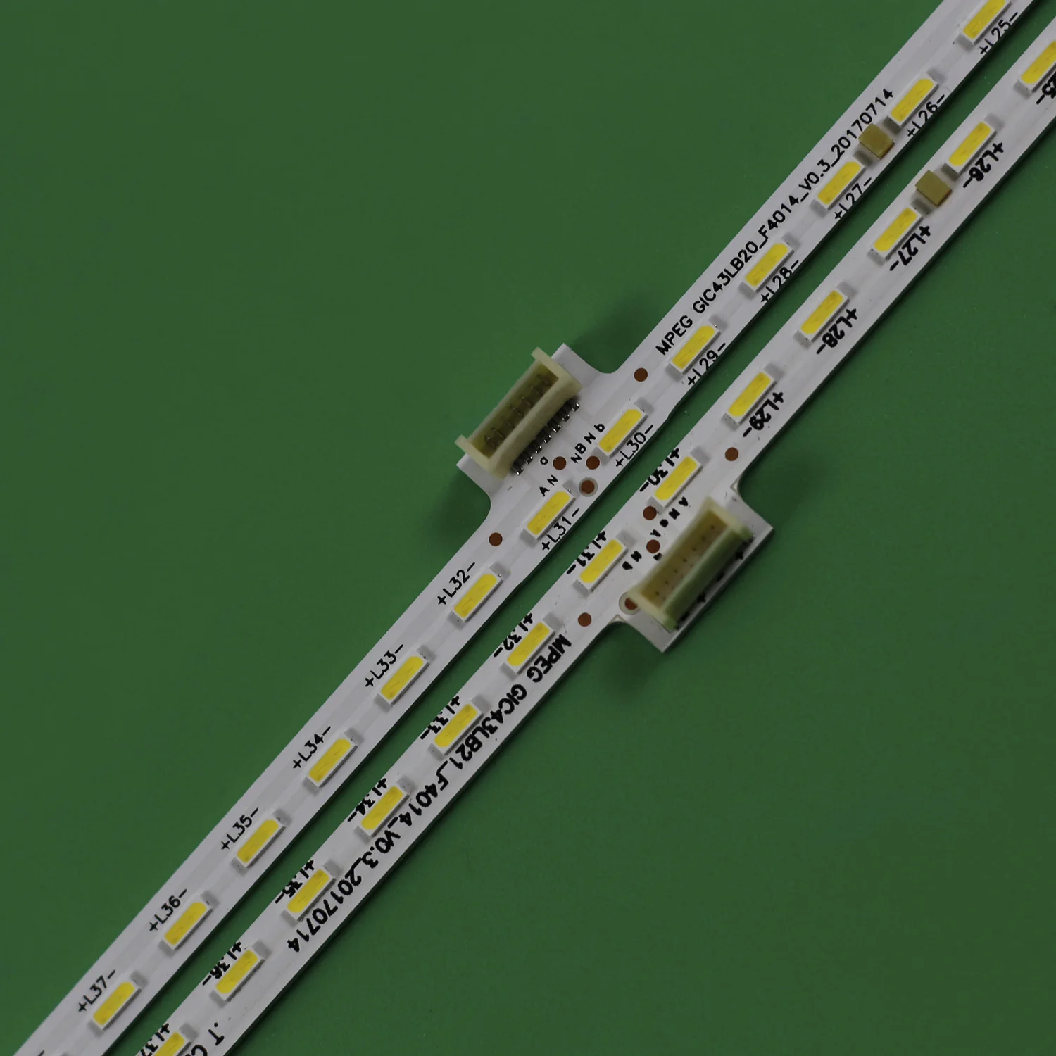 LED Backlight Strip For L43P6US GIC43LB21_F4014_V0.3 ZM-JN-4C-LB4350-ZM02L 43P6F 43T2F 43A860U LVF430NEAL LVU430NEBL 43U5800C