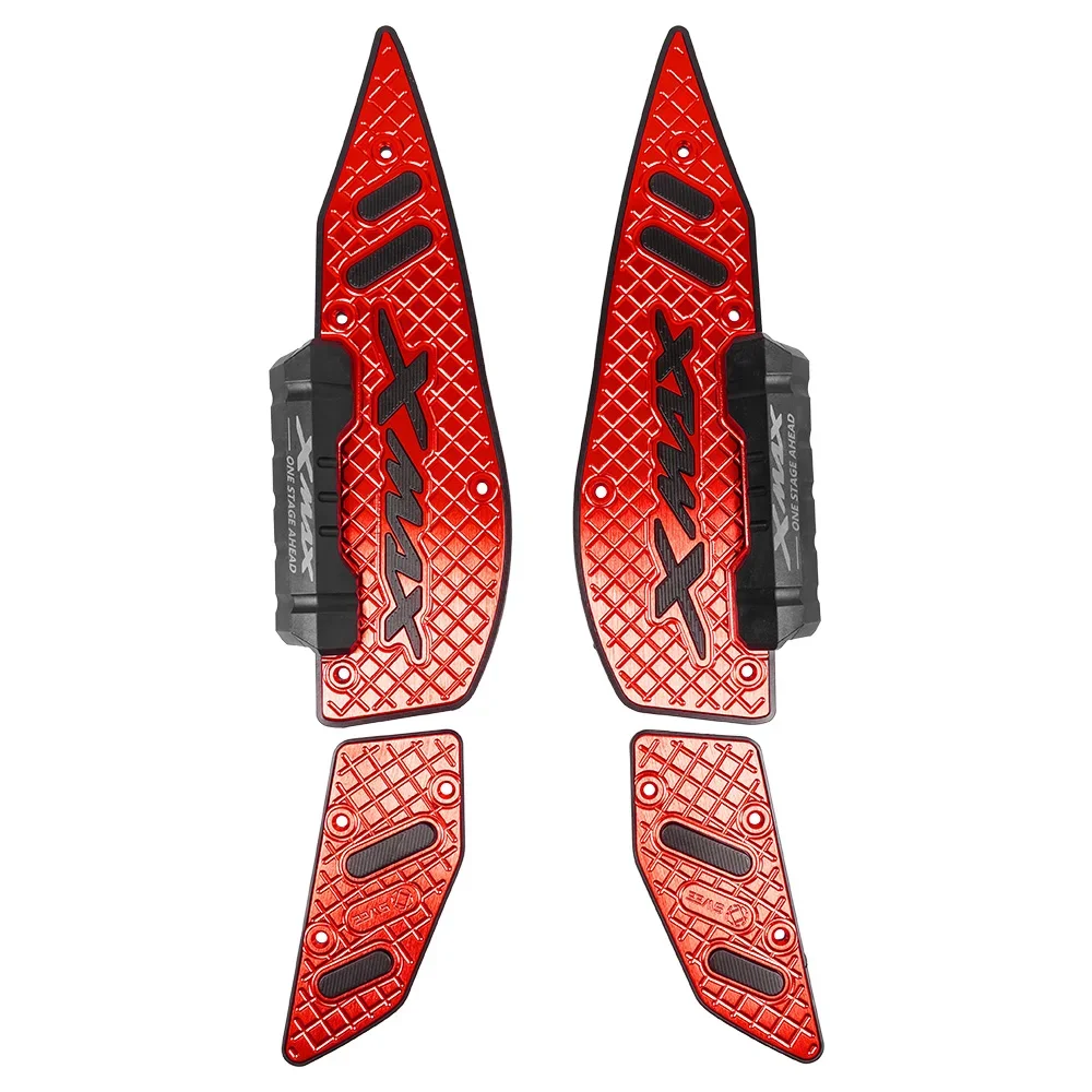 Motorcycle Footrest Step Footboard Accessories For YAMAHA XMAX300 2018-2025 X-MAX300 XMAX X-MAX 300 Footpads Pedal Plate Mat Pad - Image 3