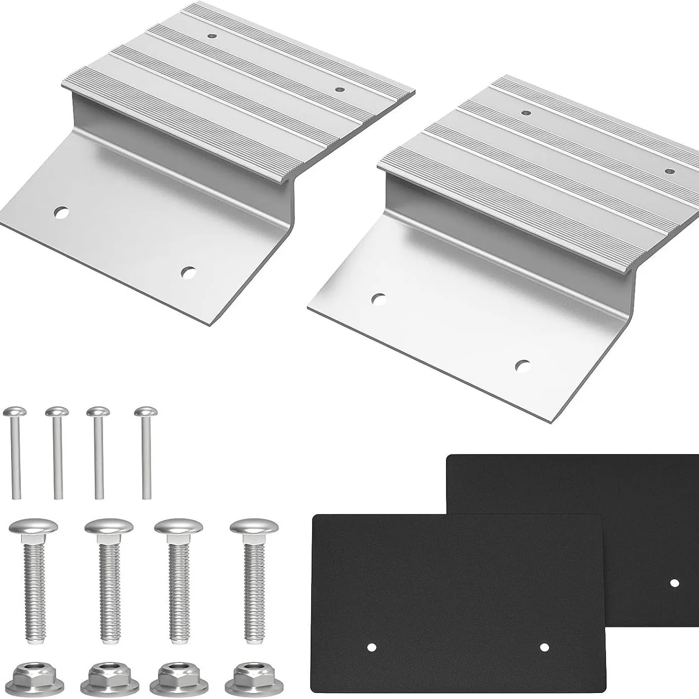 Mini Aluminum Portable Ramp Kit Vehicle Wood Board Splicing Climbing Slope Accessory