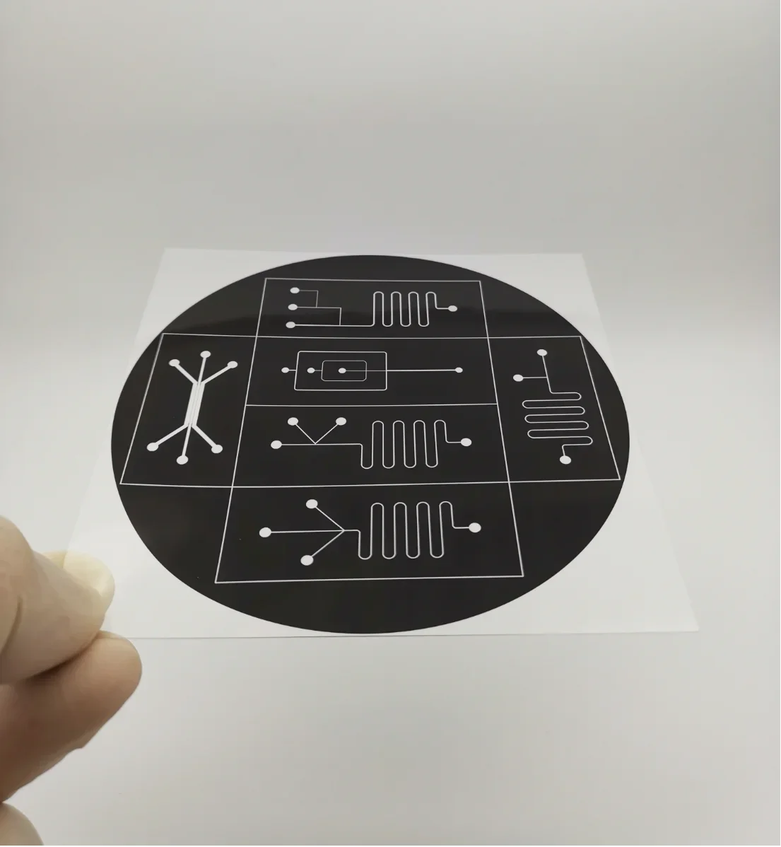 Microfluidic Chip Film Film Template Pdms Chip High-precision Photolithography Film Plate Su8 Lithography