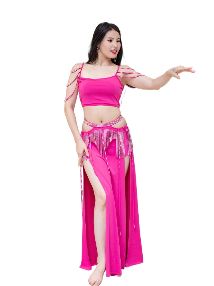 2024 New Clothes Belly Dance Clothing New Hot High-end Belly Dance Clothes Bellydancing Skirt Set T009