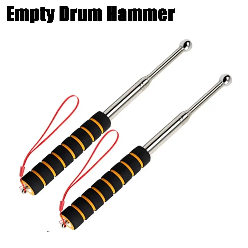 

Stainless Steel Telescopic Empty Drum Hammer Shockproof Multifunction Home Inspection Hammer High Quality Stretchable