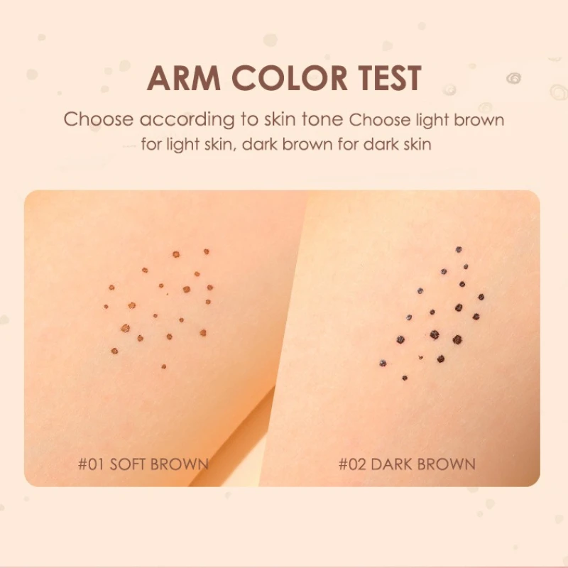 내추럴 프렉클 펜 리얼리스틱 스팟 메이크업 방수 포뮬러 빠른 건조 오래 지속되는 번짐 방지 데일리 노 메이크업 메이크업 룩