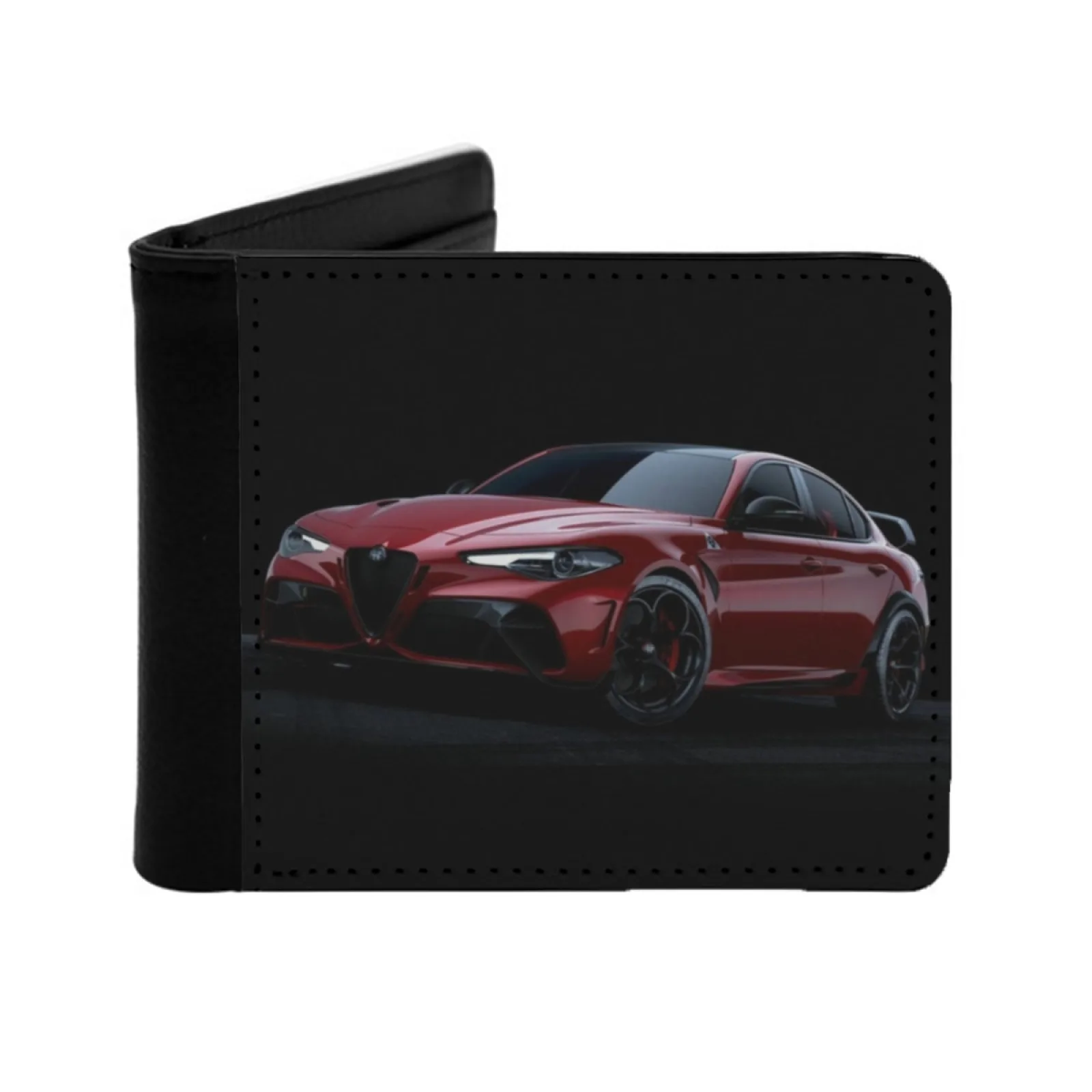 

Giulia Кошелек с новым принтом Короткие мужские кошельки Держатель для кредитных карт Кошельки Италия Спортивный автомобиль Итальянский спортивный автомобиль Быстрый и веселый