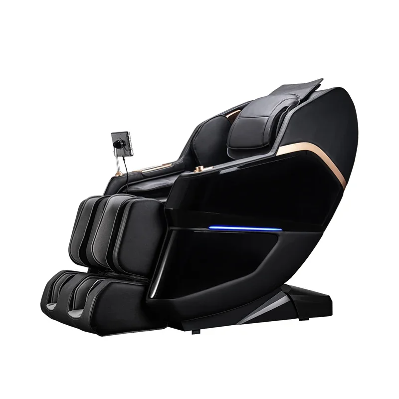 2024 Automatic Sl Track Electric 4d Shiatsu Zero Gravity Hot Sale New Design Electric Luxury  Heating Full Body Massage Chair