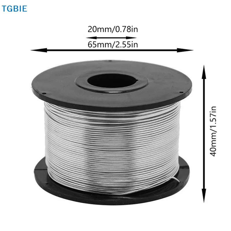 [TL]【TL】1/2/3 pièces, 110 m de longueur, 0,8 mm, pour machine à lier automatiquement les barres d'armature, fil de fer à lier pour barres d'armature en acier