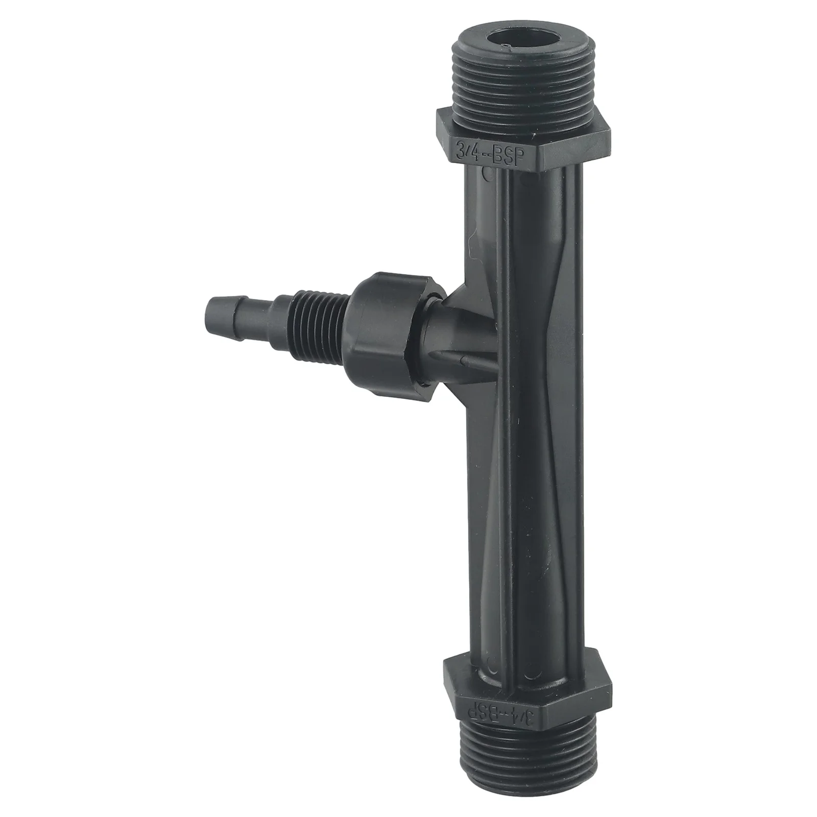 3/4 Venturi Fertilizer Injector with Switch and Water Tube Set for Garden Irrigation Threaded Inlet and Outlet