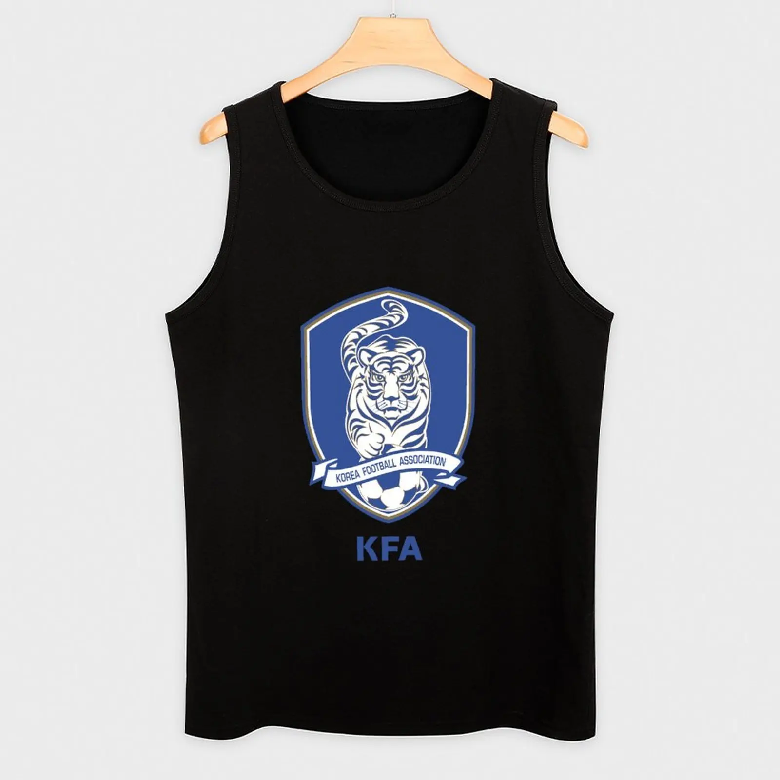 Korea Football Association, for soccer fans. Tank Top Performance Athletic Tank Top Workout Running Shirt - view 3
