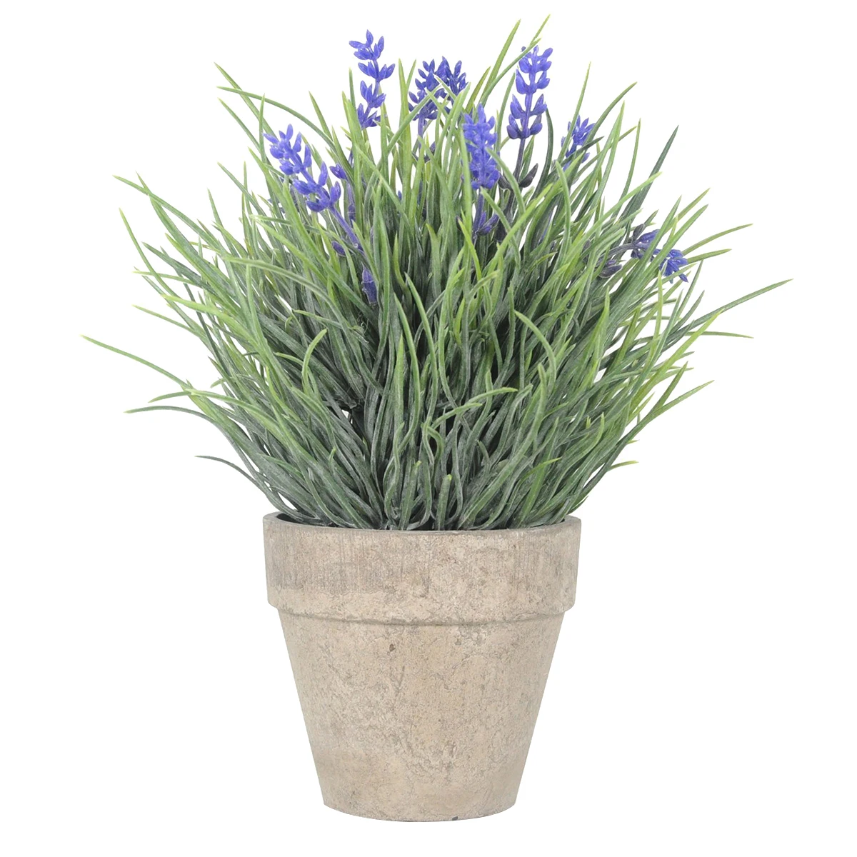 

Artificial Pot With Lavender Plants Lavender Plant For Home Office Decor Plastic Potted Flowers Relax Eyes