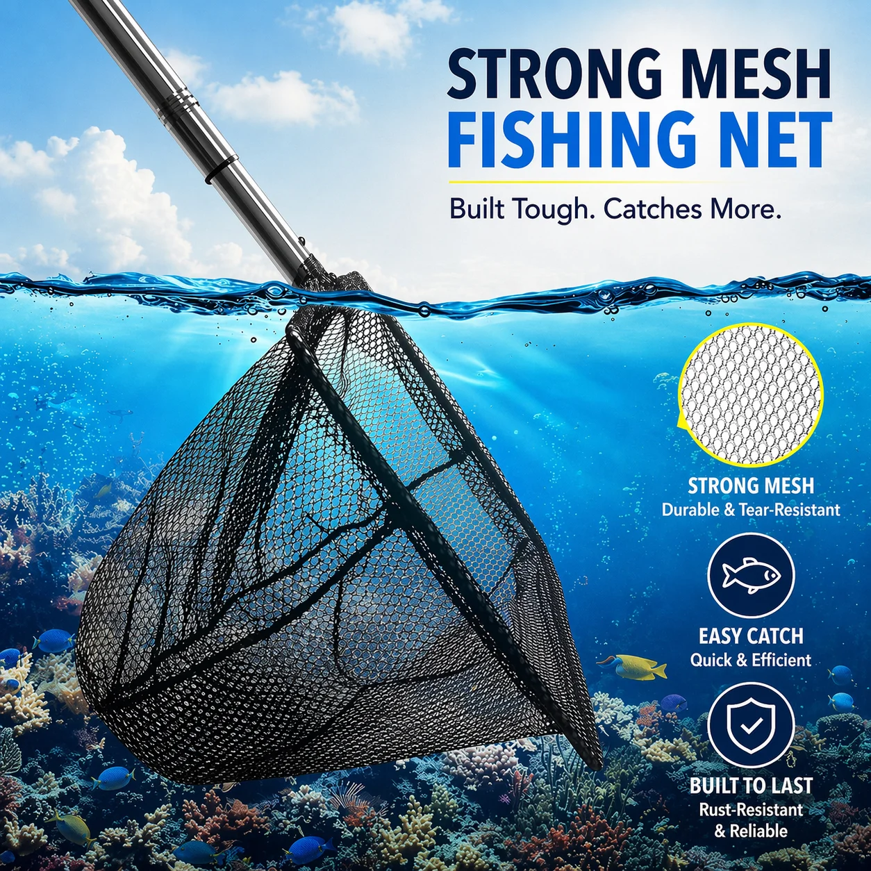 Telescopic Fish Net Aquarium S - Aquarium Fishland review and price