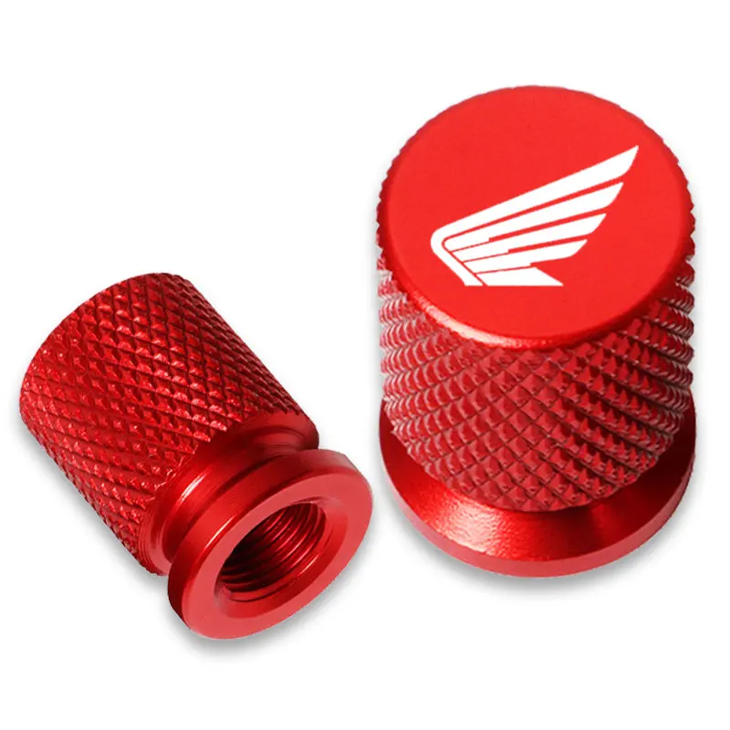 For Honda CB CBR CBF CRF FORZA ADV XADV PCX NC750X NT100 NAVI MSX VTR VFR Motorcycle Wheel Tire Parts Valve Stem Caps Cover