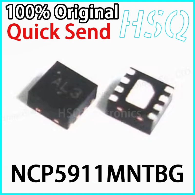 

5 шт. оригинальный NCP5911MNTBG NCP5911 AL2 AL4 ALB AL6 AL7, брендовый Новый строевой драйвер для ворот, IC-чип