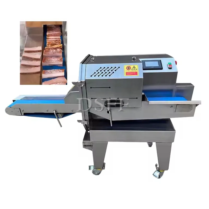 Cooked Meat Slicer, Electric Multifunctional Beef Slicer, Automatic Ham Cutting Machine