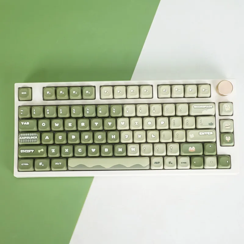 Original color - rice cake bear original hot sublimation keycap