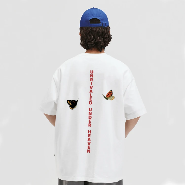 Y2k 2025 كامل الوقت دافئ ومريح 100% قطن أنيمي الملابس خمر كبيرة الحجم الشارع الشهير الجرافيك تي شيرت بلايز تيز