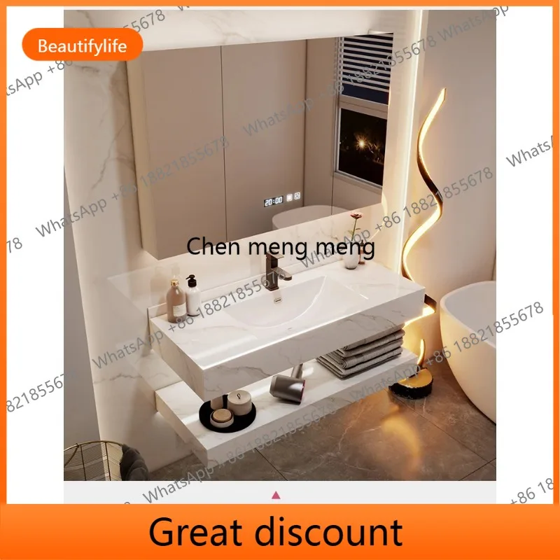 

D53 Simple Washbasin Cabinets Vintage Vanity Drawer Light Cabinets Toilet Mirrors Muebles Para El Hogar Maderaa Home Furniture