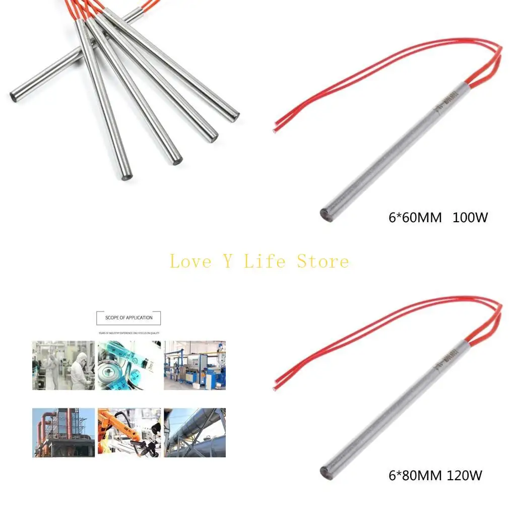 L74C Igniter Heat Rod 100/120/200/300W Heating Tube for Wood Pellet Grills 220V