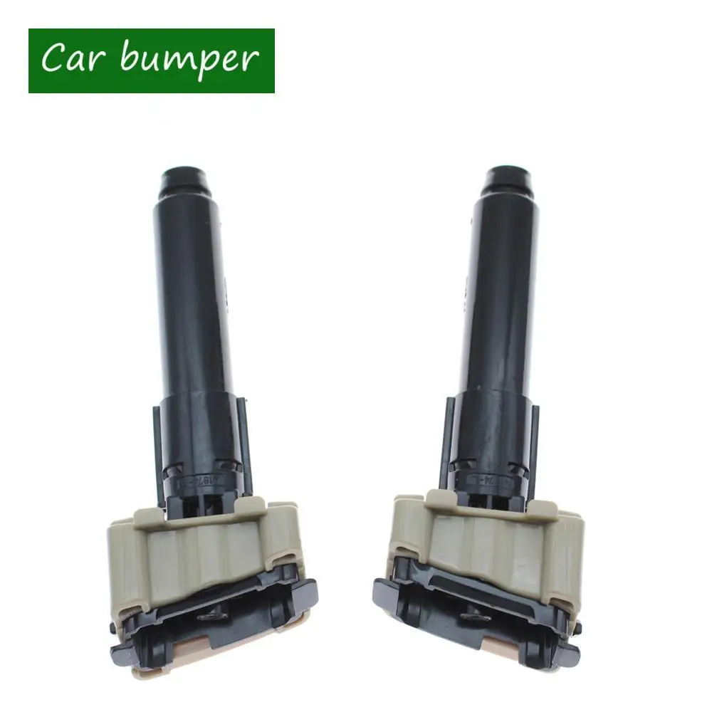 For Mazda 3 M3 Axela 2013 2014 2015 2016 New Front Bumper Headlight Water Spray Nozzle Actuator Cover Cap Headlamp Washer Set - Image 2