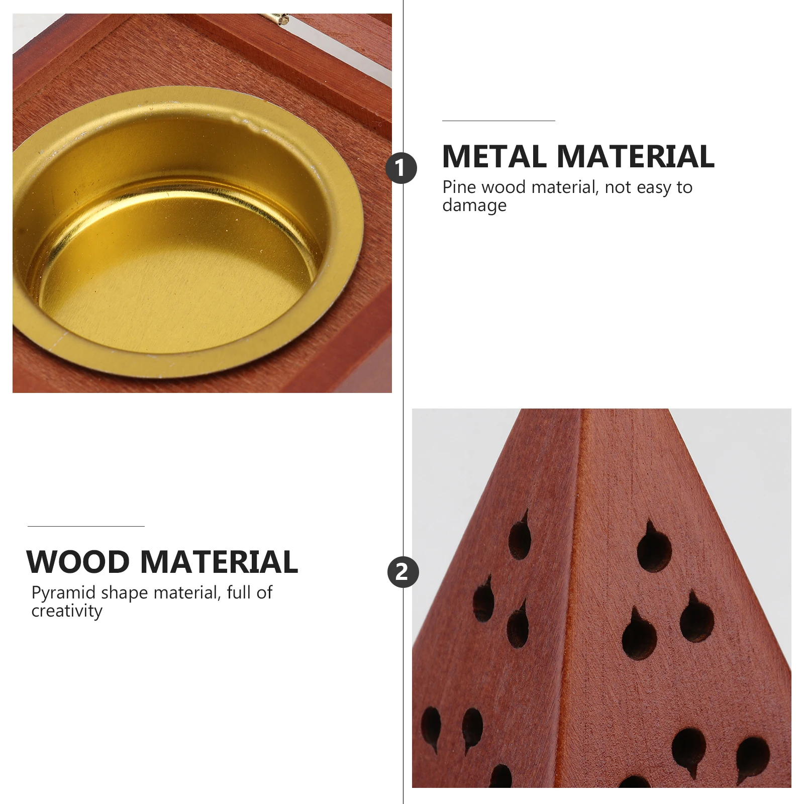 

Aromatherapy Box Ornaments High Quality Small Wooden Decorative Burner Home Censer Crafts Decoration Delicate Censer