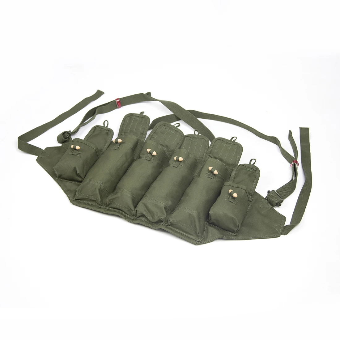 Chinese Type 81 Chest Rig with Mark Bandolier 6 Pouches