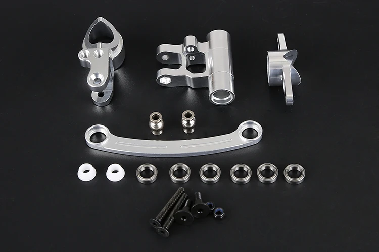 Aluminum Complete Steering Servo Saver Kit for LOSI 5IVE-T Rovan LT SLT