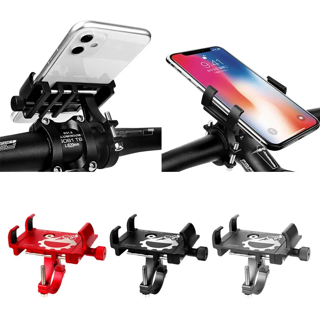 Bicycle Phone Holder Universal Bike Motorcycle Handlebar Stand Mount Bracket