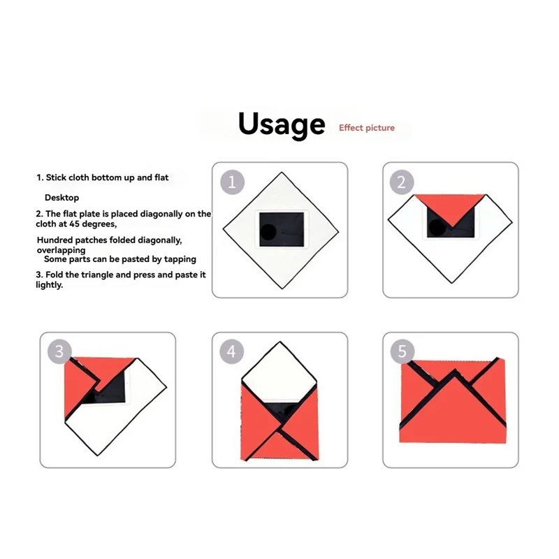 A13E-Camera Bag Magic Self-Adhesive Cloth Camera Cover Protective Wrap Lens Protective Storage Bag Cosmetic Bag