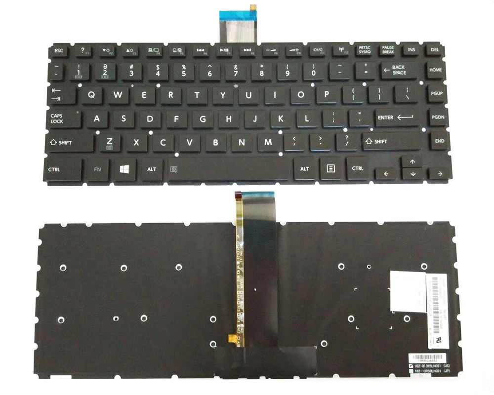 Imagem -01 - Teclado Retroiluminado para Toshiba Satélite E45-b E45d-b E45t-b com a Gente Layout teclado retroiluminado para toshiba satelite e45 b e45d b e45t b com a gente layout 01