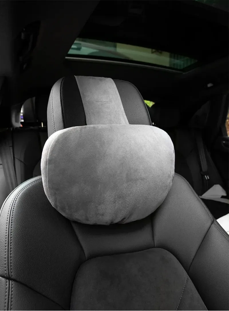 1/2PCS Auto Kopfstütze Nackenstütze Sitz/Maybach Design Klasse Weiche Universal Einstellbare Auto Kissen Nackenstütze kissen Hohe Qualität – Detail 9