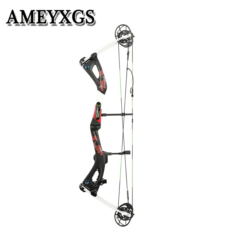 Archery Compound Bow 0-70lbs Carbon Fibre Compound IBO 345FPS Bow and Arrow Hunting Shooting Accessories