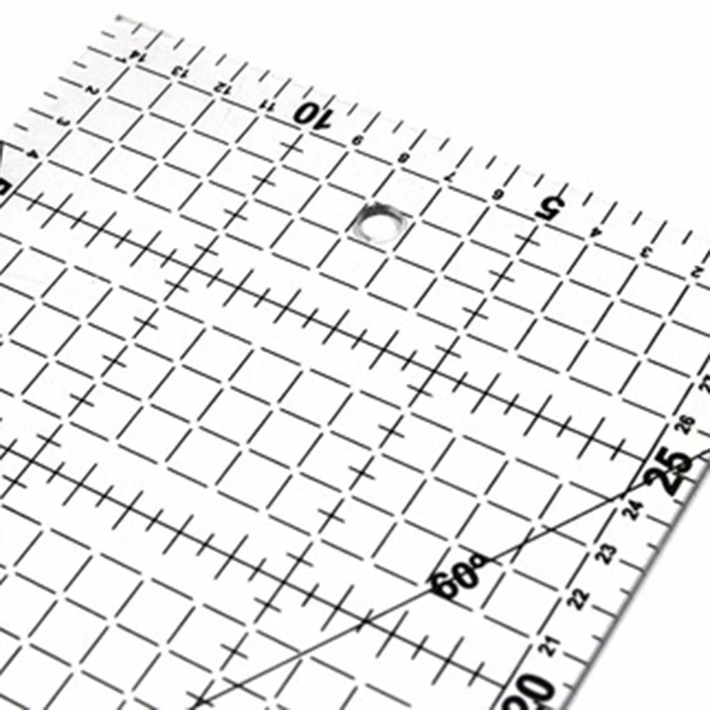 

Patchwork Ruler Double Colored Grid Lines Non Slip Acrylic Quilting Rulers For Sewing Crafting Projects With Unique