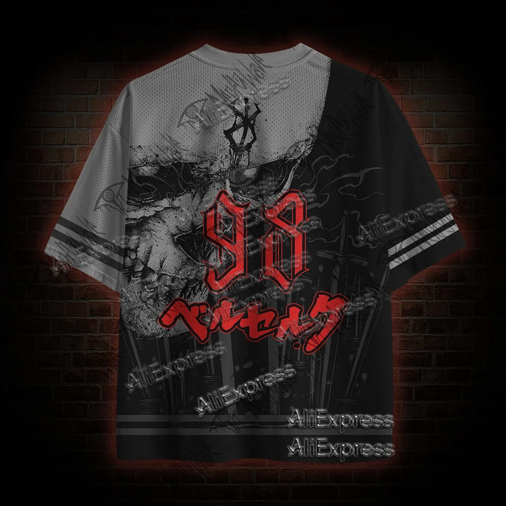 (ZZ) New Dark Series, Street Trendy Quick Drying Mesh Jersey, Sports Breathable Adult V-neck T-shirt, Handsome and Comfortable